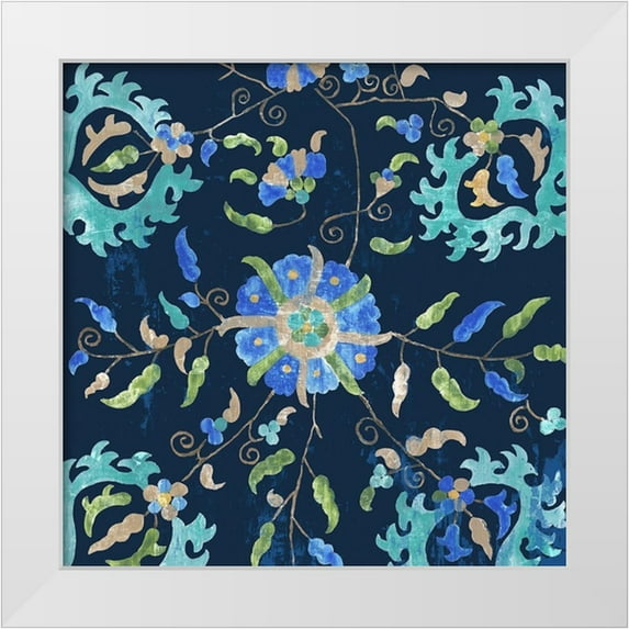 Wilson, Aimee 26x26 White Modern Wood Framed Museum Art Print Titled - Persian Nights II