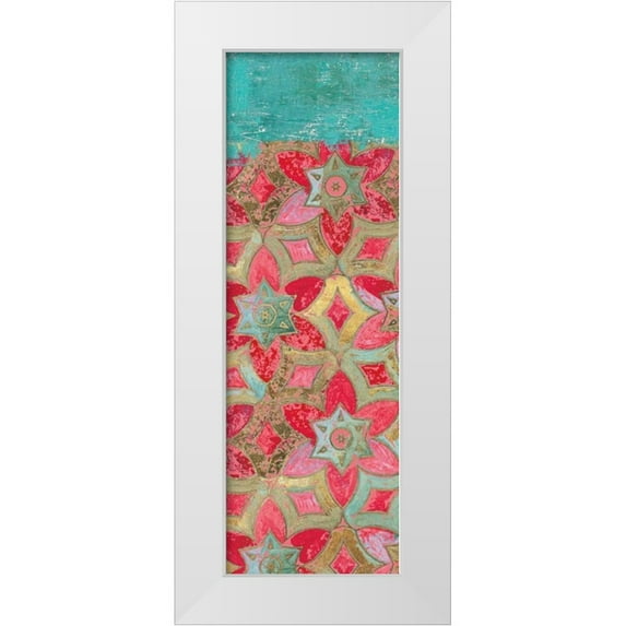 Wilson, Aimee 7x14 White Modern Wood Framed Museum Art Print Titled - Ornamental II