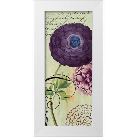 Wilson, Aimee 8x14 White Modern Wood Framed Museum Art Print Titled - Lovely II - Mini