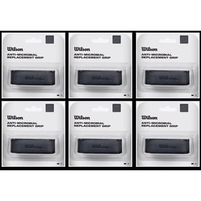 Wilson Anti-Microbial Replacement Grip - Box of 6 (Black)