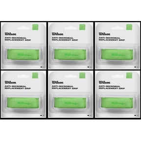 Wilson Anti-Microbial Replacement Grip - Box of 6 (Green)