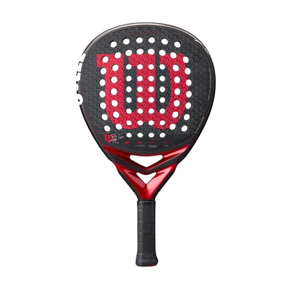 Wilson Bela Pro V3 Padel Racket, Black/Red