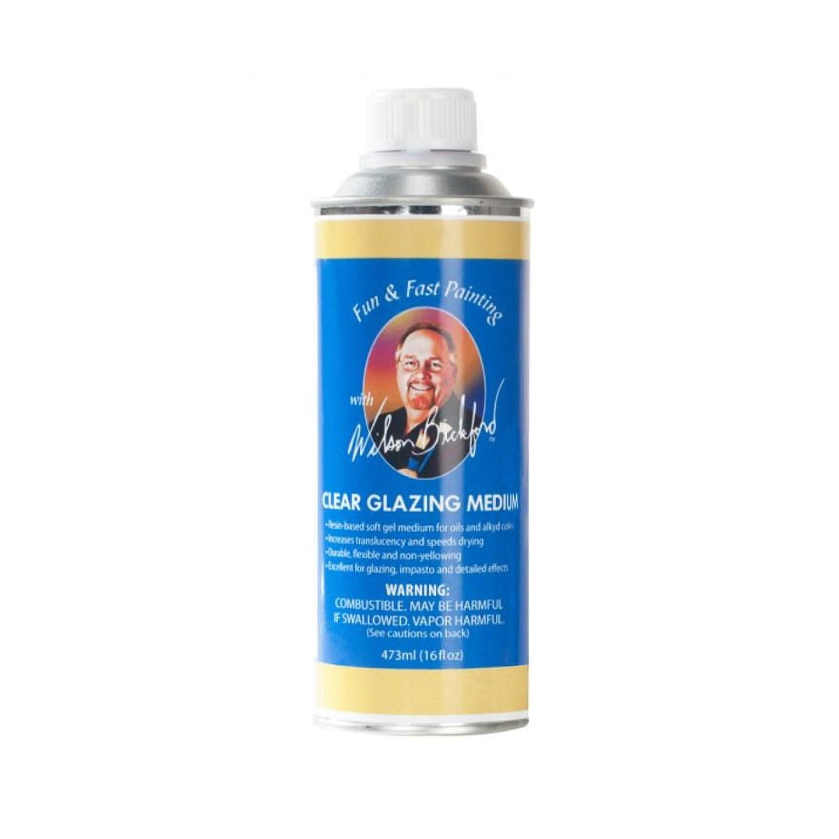 Wilson Bickford Glazing Medium 16 oz. Bottle - Clear