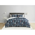 thumbnail image 1 of Wilson Brushstroke 5 Piece Bed in a Bag Twin, Blue, 1 of 8