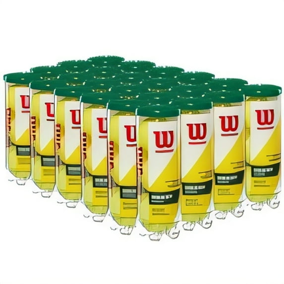 Wilson Championship Regular Duty Tennis Ball Case - 3 Ball Can X 24