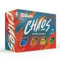 thumbnail image 1 of Wilson Chaos Color 4-Ball Sports and Outdoors, 10 in, 1 of 4