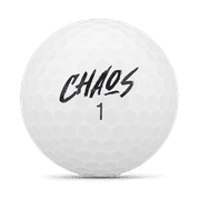 Wilson Chaos White Golf Balls, 1 lb (24 Pack)