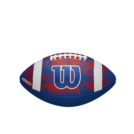 Wilson Deep Threat Football Junior Size Ages 9-12 - Blue/Red