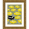 thumbnail image 1 of Wilson, Duncan 11x14 Gold Ornate Wood Framed with Double Matting Museum Art Print Titled - Odd Ones - Black Cab, 1 of 4