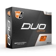 thumbnail image 1 of Wilson Duo Optix Golf Ball, Orange, 12-ball pack, 1 of 7