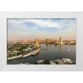 thumbnail image 1 of Wilson, Emily 18x13 White Modern Wood Framed Museum Art Print Titled - Africa-Egypt Cairo View of downtown Cairo and the Nile River, 1 of 4