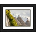 thumbnail image 1 of Wilson, Emily 24x17 Black Ornate Wood Framed with Double Matting Museum Art Print Titled - Italy-Apulia-Metropolitan City of Bari-Alberobello Trulli houses, 1 of 4