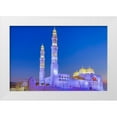 thumbnail image 1 of Wilson, Emily M. 18x13 White Modern Wood Framed Museum Art Print Titled - Middle East-Arabian Peninsula-Oman-Muscat-Bawshar-Muhammad Al Ameen Mosque in Bawshar, 1 of 4