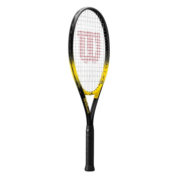 Wilson Energy XL Tennis Racket, Black/Yellow, 4 3/8 Inch Grip