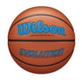thumbnail image 1 of Wilson Evolution Indoor Game Basketball - Royal, Size 6 - 28.5", 1 of 7