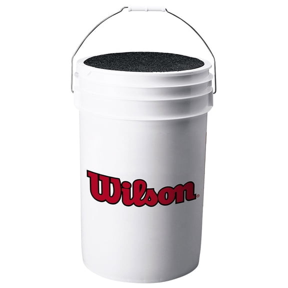 Wilson Exclusive A1035 24-Ball Baseball Bucket Combo