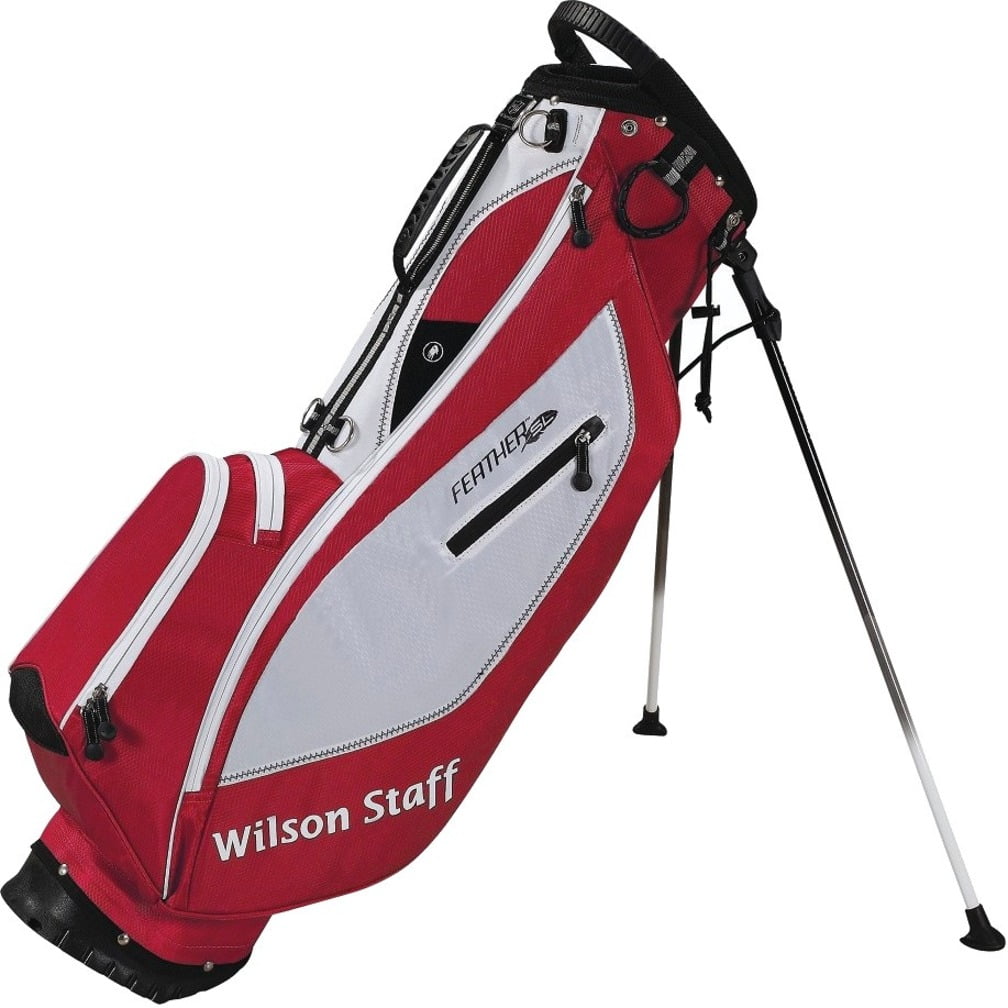 Wilson Sporting Goods Staff Feather SL Carry Golf Bag, Orange