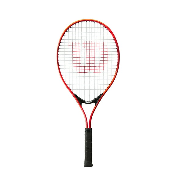 Wilson Federer 25 Inch Junior Tennis Racket (Ages 9-10) - Red