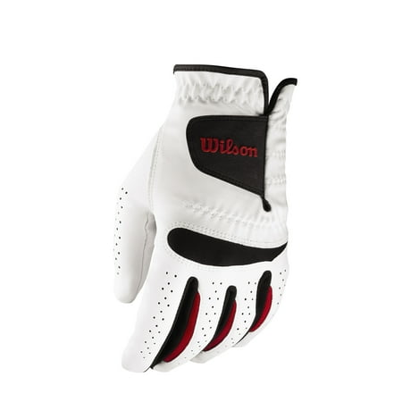 Wilson Feel Plus Men's Left-Hand Golf Glove, Large