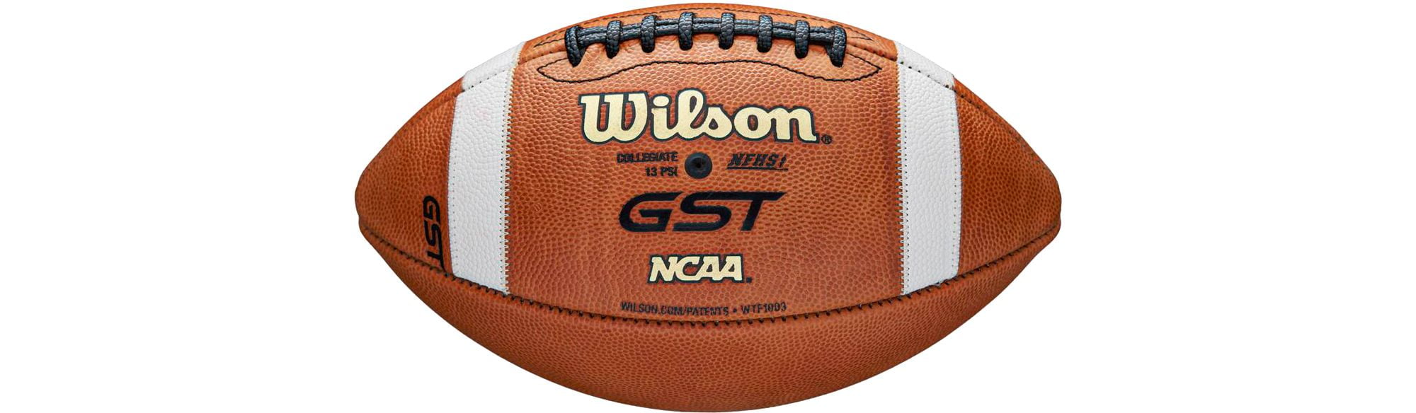Wilson GST Leather Football, League Age Official 14+