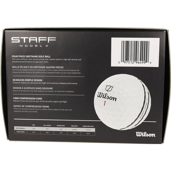 Wilson Staff Model X 360 1 Dozen Golf Balls New