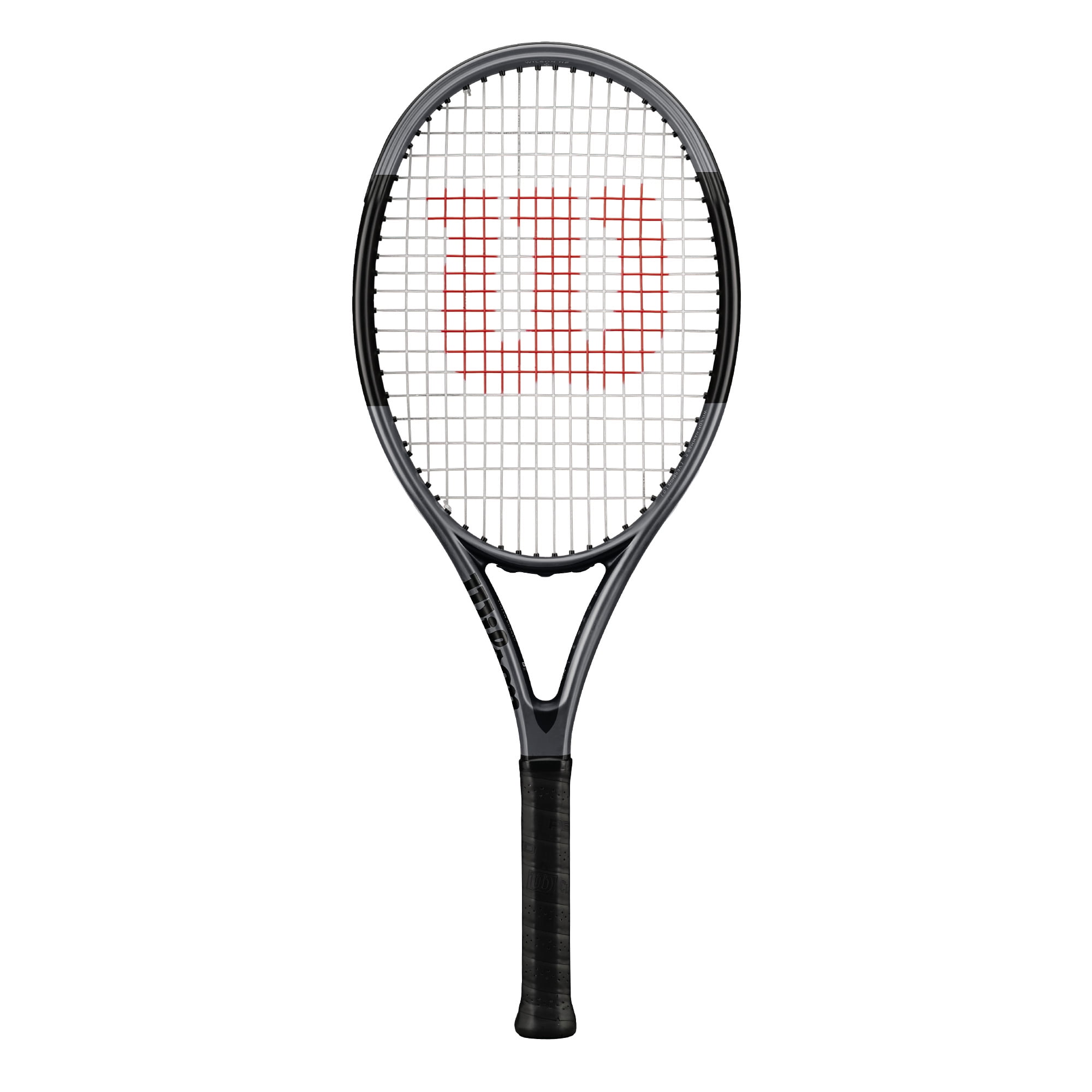 Wilson H2 Adult Tennis Racket, Grip Size 3, Black