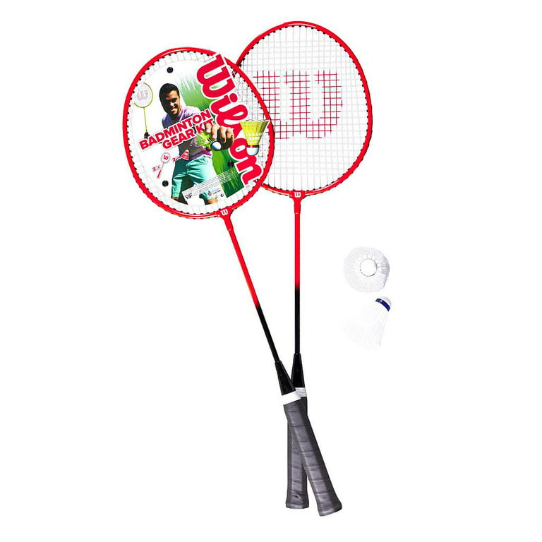Kit Badminton Adulto 2 Raquetas + 2 Plumas + Funda Sixzero