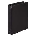 thumbnail image 1 of Wilson Jones Basic Round Ring Vinyl Binder, 8.5 x 5.5 Inch Size, 1 Inch Rings, 175 Sheet Capacity, Black (W79671), 1 of 2