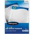 thumbnail image 1 of Wilson Jones Job Ticket Holder Support 9" x 12" Media - Vertical - Polypropylene - 10 / Pack - Clear, 1 of 2