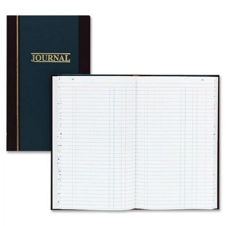 Wilson Jones S300 2-Column Journal 300 Sheet(s) - 7 1/4&quot; x 11 3/4 