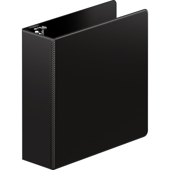 Wilson Jones, WLJ38449B, Extra-Durable Hinge Heavy-Duty View Binder, 1 Each, Black
