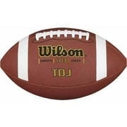Wilson Junior Size TDJ Premium Composite Leather Football