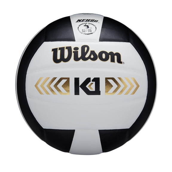 Wilson K1 Gold Volleyball - White/Black