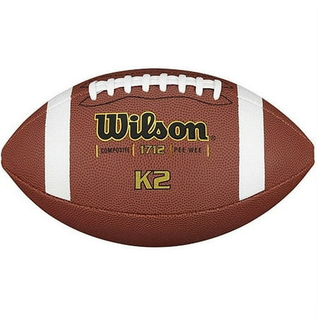Wilson K2 Premium PeeWee Ultimate Grip Composite Football
