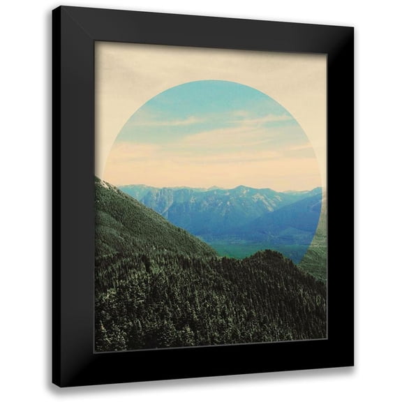 Wilson, Kali 12x14 Black Modern Framed Museum Art Print Titled - Sunset Views