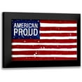 thumbnail image 1 of Wilson, Kali 14x10 Black Modern Framed Museum Art Print Titled - American Proud, 1 of 5