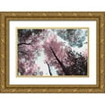 thumbnail image 1 of Wilson, Kali 14x11 Gold Ornate Wood Framed with Double Matting Museum Art Print Titled - Blooming Cherry Blossom, 1 of 4