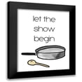 thumbnail image 1 of Wilson, Kali 20x24 Black Modern Framed Museum Art Print Titled - Let The Show Begin, 1 of 5