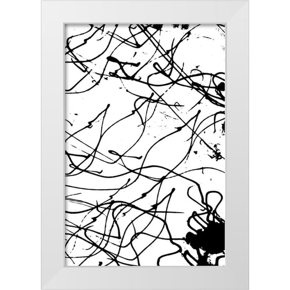 Wilson, Kali 23x32 White Modern Wood Framed Museum Art Print Titled - String Theory