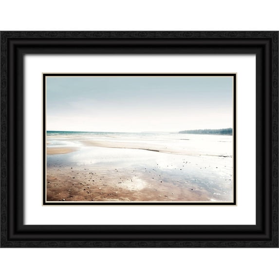 Wilson, Kali 24x17 Black Ornate Wood Framed with Double Matting Museum Art Print Titled - After Storm