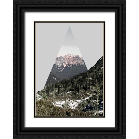 Wilson, Kali 24x32 Black Ornate Wood Framed with Double Matting Museum Art Print Titled - Nature Dynamics I
