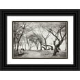 thumbnail image 1 of Wilson, Kali 32x23 Black Ornate Wood Framed with Double Matting Museum Art Print Titled - Path Walk, 1 of 4