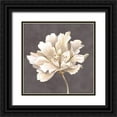 thumbnail image 1 of Wilson, Kelsey 12x12 Black Ornate Wood Framed with Double Matting Museum Art Print Titled - Cream Willow Blossom I, 1 of 4