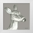 thumbnail image 1 of Wilson, Kelsey 20x20 White Modern Wood Framed Museum Art Print Titled - Watercolor Pencil Forest color IX-Fawn, 1 of 4