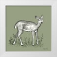 thumbnail image 1 of Wilson, Kelsey 20x20 White Modern Wood Framed Museum Art Print Titled - Watercolor Pencil Forest color XII-Fawn 2, 1 of 4