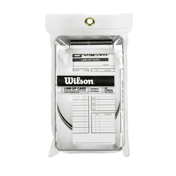 Wilson Lineup Cards  - 30 Pack