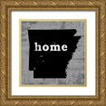 thumbnail image 1 of Wilson, Luke 12x12 Gold Ornate Wood Framed with Double Matting Museum Art Print Titled - Arkansas , 1 of 4