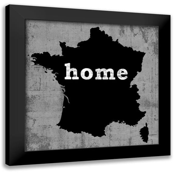 Wilson, Luke 15x15 Black Modern Framed Museum Art Print Titled - France