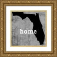 thumbnail image 1 of Wilson, Luke 15x15 Gold Ornate Wood Framed with Double Matting Museum Art Print Titled - Florida , 1 of 4