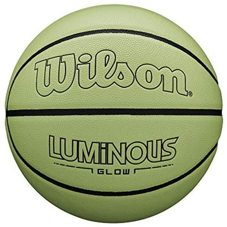 Wilson Luminous Glow Basketball, Size 7 (29.5")